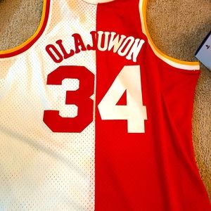Olajuwon Rockets special edition jersey 2XL